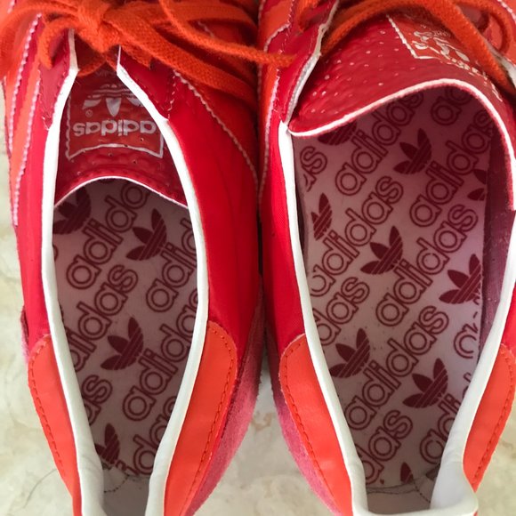 Adidas SL 72 Trace Pink/ Orange/ Maroon Wales Bonner Sz 10.5 - Picture 10 of 13